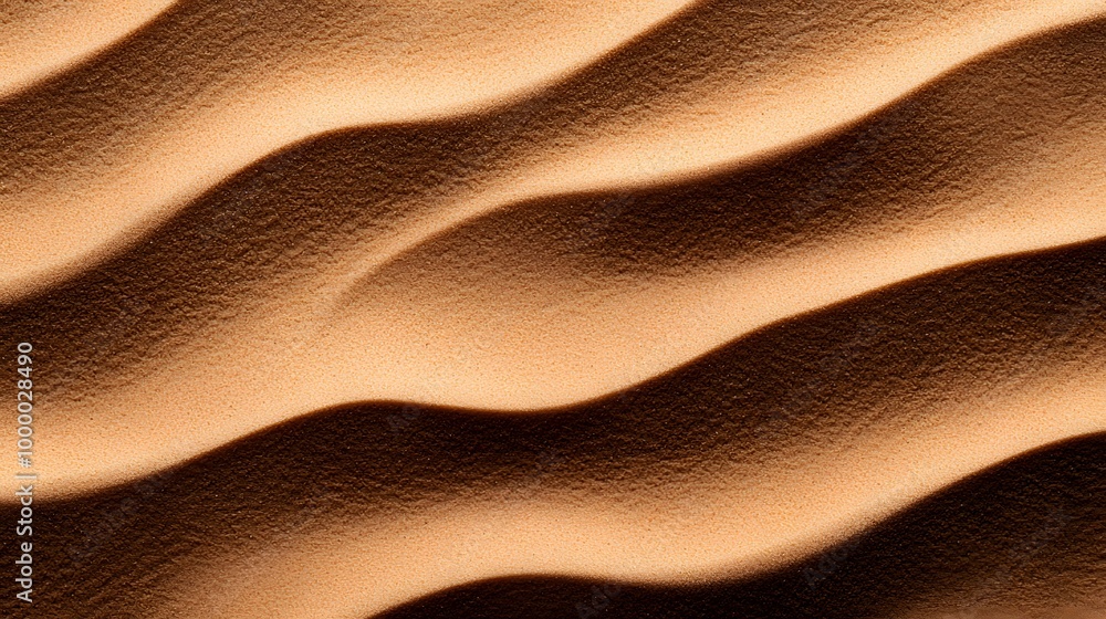 Sand Dunes Texture Background.