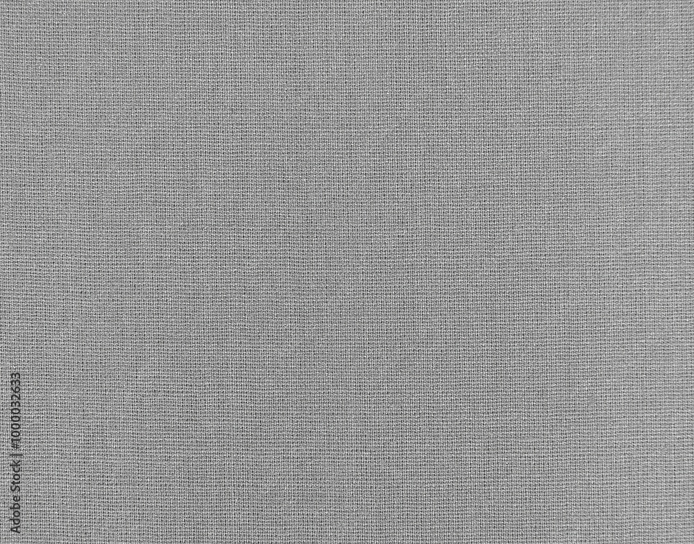 Gray natural canvas with embossed texture Gray natural canvas with embossed texture