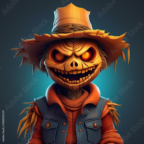 Spooky Cartoon Halloween Ev...