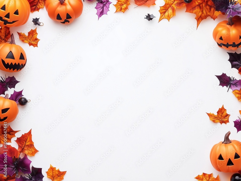 Season decor ornament frame white background Season decor ornament frame white background