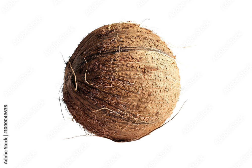 Coconut Isolated on Transparent Background in High Definition 4K Image Showing Clear Details and Natural Texture Ideal for Stock Photography and Food Illustrations Coconut Isolated on Transparent Background in High Definition 4K Image Showing Clear Details and Natural Texture Ideal for Stock Photography and Food Illustrations