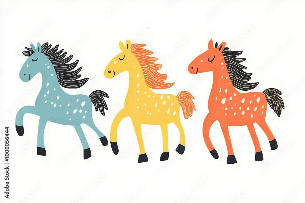 Naklejka premium horse