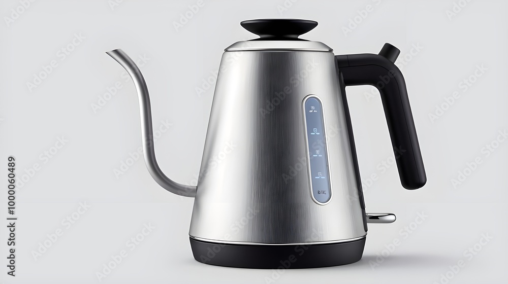 Modern Stainless Steel Electric Kettle with Temperature Control for Coffee and Tea Modern Stainless Steel Electric Kettle with Temperature Control for Coffee and Tea