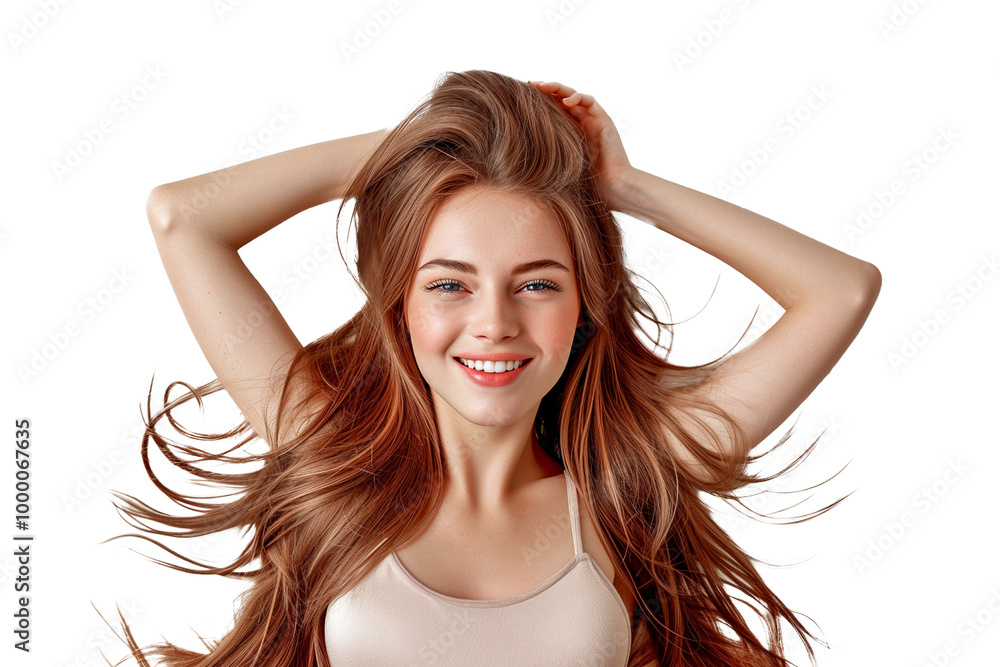 portrait of a smilling beauty woman isolated on white portrait of a smilling beauty woman isolated on white