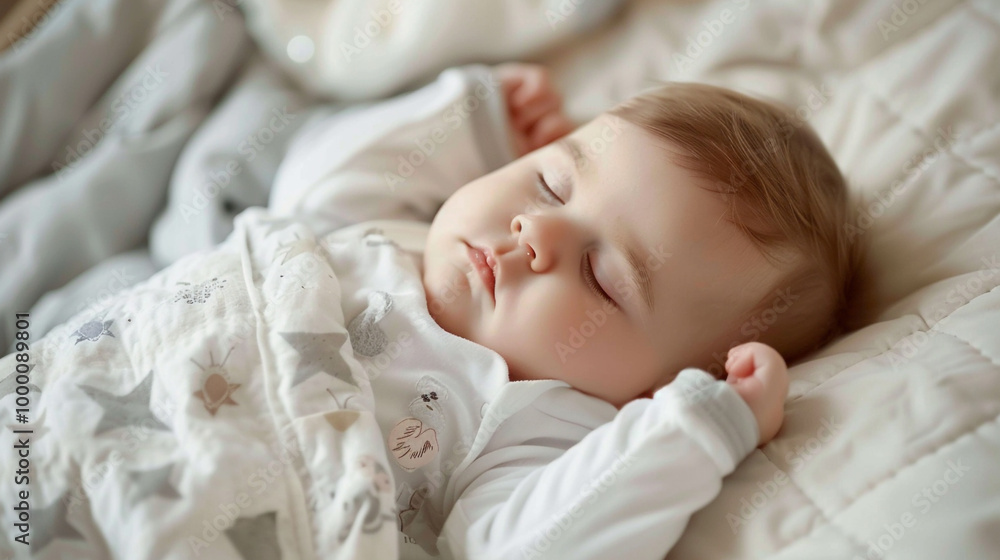 baby sleeping in bed baby sleeping in bed