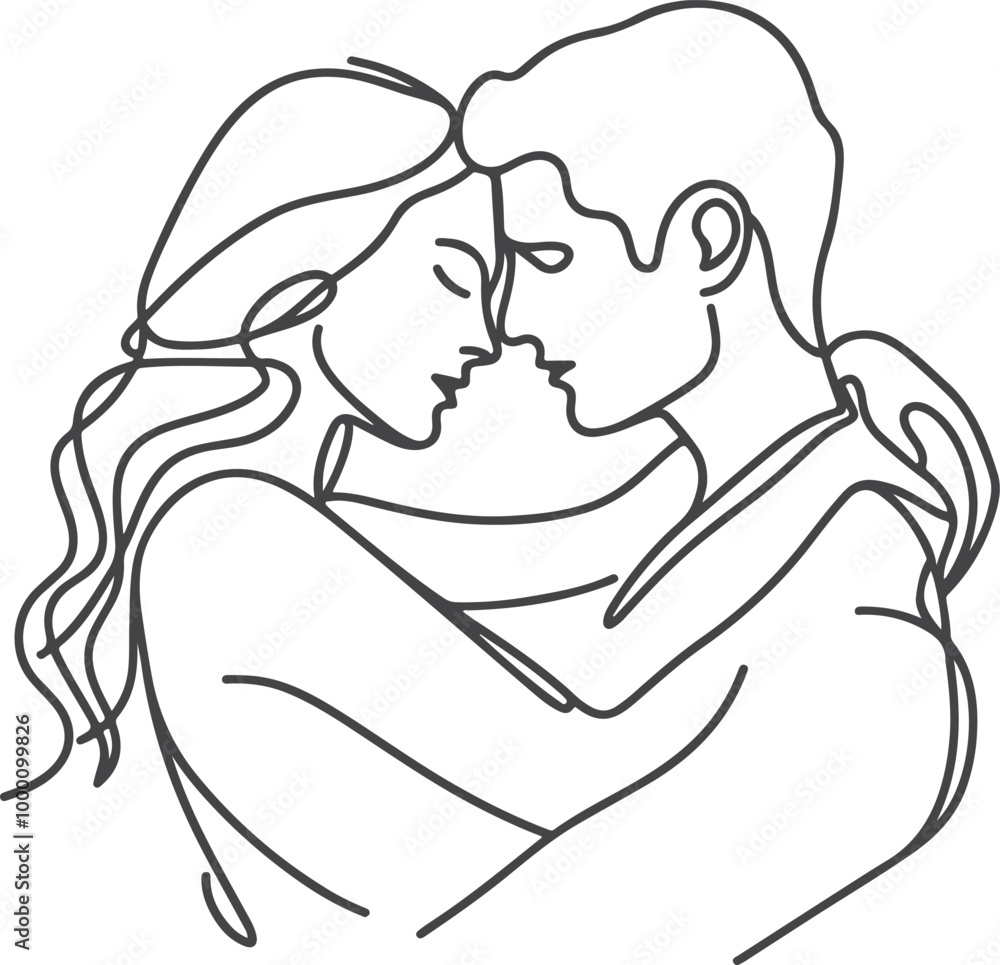 line art wedding husband wife, Mordan, kissing and romantic couple vector design. line art wedding husband wife, Mordan, kissing and romantic couple vector design.