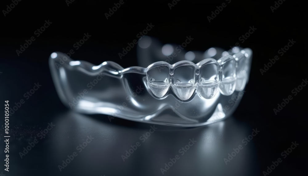 Clear aligner for straightening teeth Clear aligner for straightening teeth