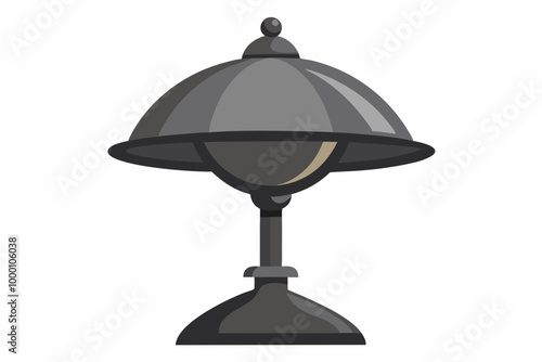 Table lamps vector drawing