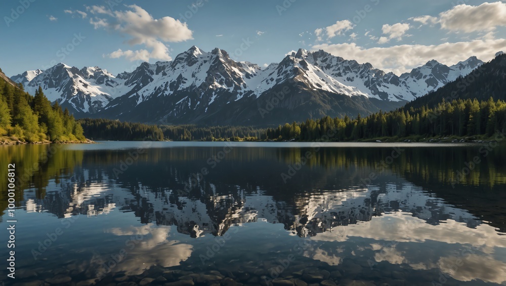 lake reflection lake reflection