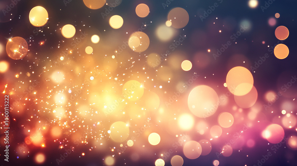 Obraz premium Beautiful abstract shiny light and glitter background 