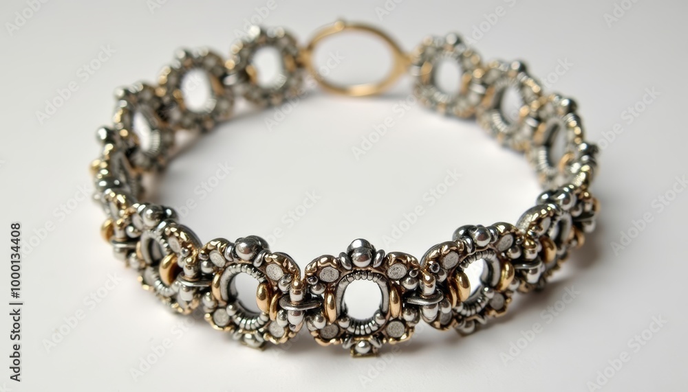Elegant bracelet with intricate design perfect for a formal occasion Elegant bracelet with intricate design perfect for a formal occasion