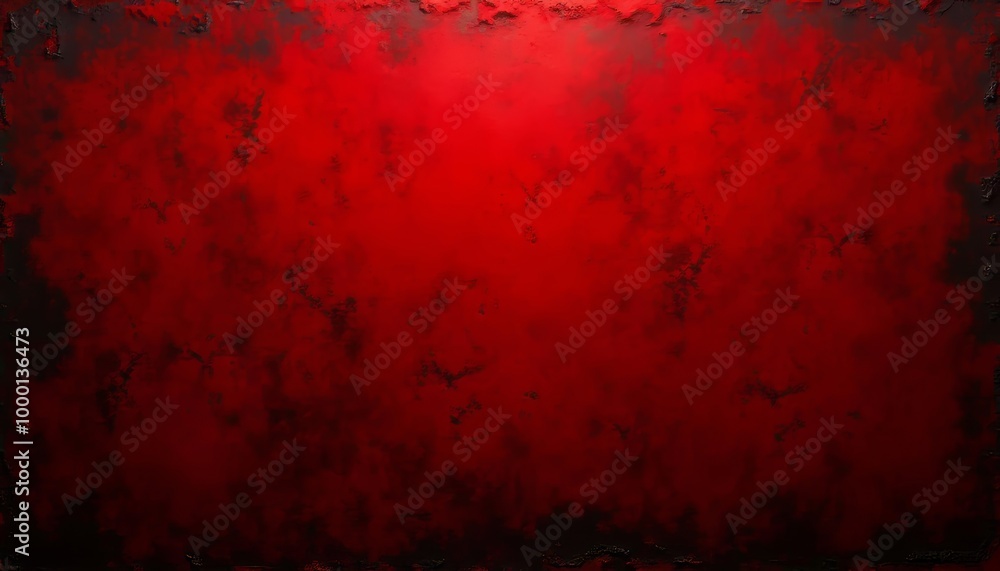 Obraz premium Abstract Art A Vivid Red Splash