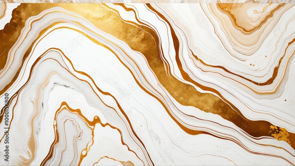 Marble texture with gold accents and beige tones Marble texture with gold accents and beige tones