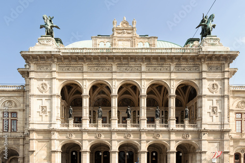 Photography Facade of Vienna Opera House, Austria