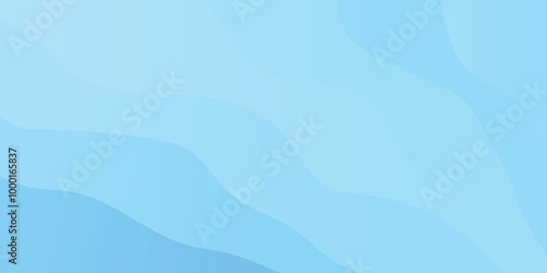 Beautiful abstract blue wave vector background, minimal design. Perfect for banners, templates, backgrounds, wallpapers, and presentations