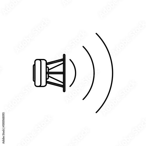 Speaker icon, loudspeaker