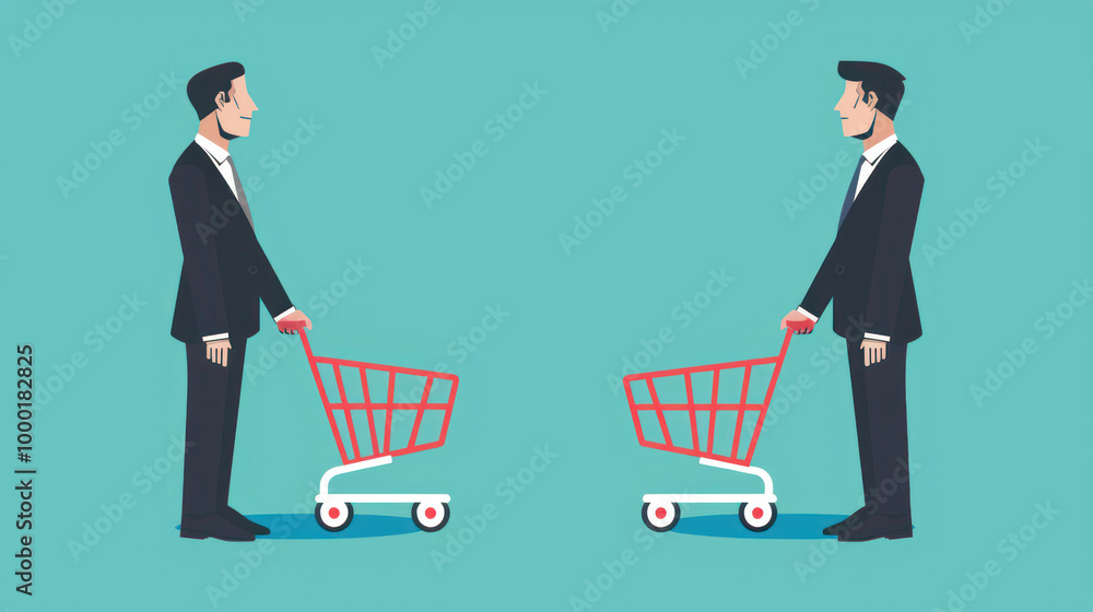 A comparison of sales techniques for small businesses versus large corporations, highlighting personalized customer service. A comparison of sales techniques for small businesses versus large corporations, highlighting personalized customer service.