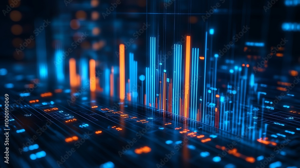 A digital bar graph showing growth, with cryptocurrency symbols like Bitcoin, Ethereum, and others rising upward. A digital bar graph showing growth, with cryptocurrency symbols like Bitcoin, Ethereum, and others rising upward.
