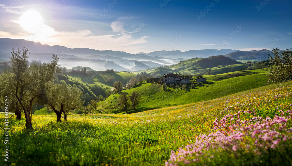 Spring Blossoms in the Apennines Spring Blossoms in the Apennines