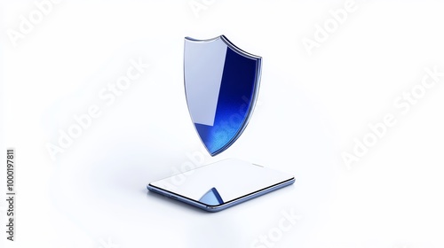 Free Download Secure Digital Wallet Concept with Shield Icon symbolizing protection, security, privacy, safety, and trust. - GFXLoad