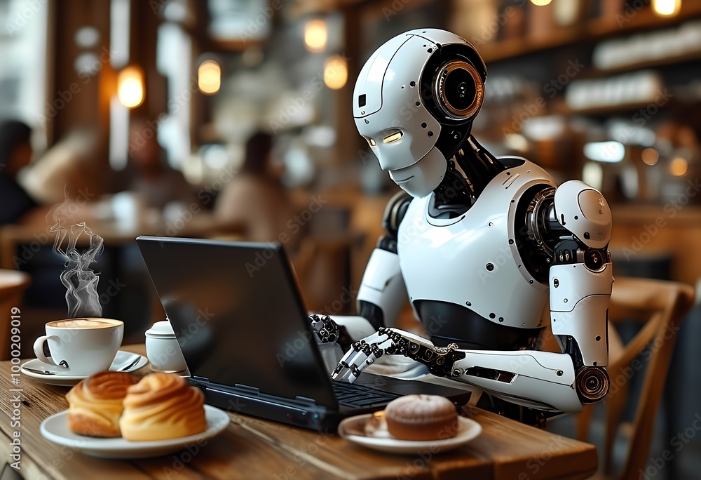 robot cafe robot cafe