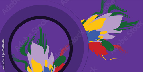 Abstract background design, the colorful background uses for advertising, book page, paintings, printing, mobile backgrounds, book, covers, screen savers, web page,