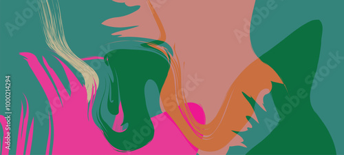 Abstract background design, the colorful background uses for advertising, book page, paintings, printing, mobile backgrounds, book, covers, screen savers, web page,