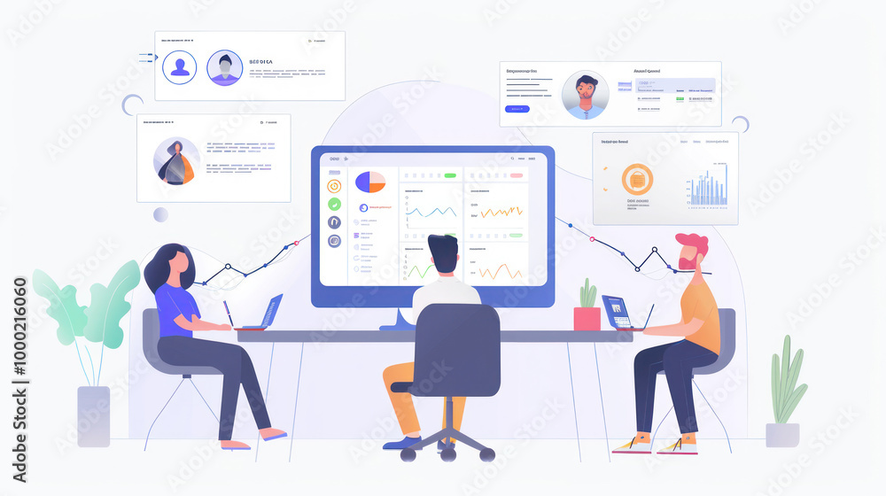 A visual of sales teams using automation tools to manage leads, track performance, and close deals faster. A visual of sales teams using automation tools to manage leads, track performance, and close deals faster.