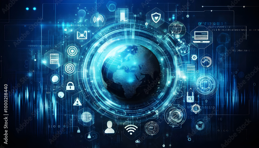 Technology and digital abstract background. Technology and digital abstract background.