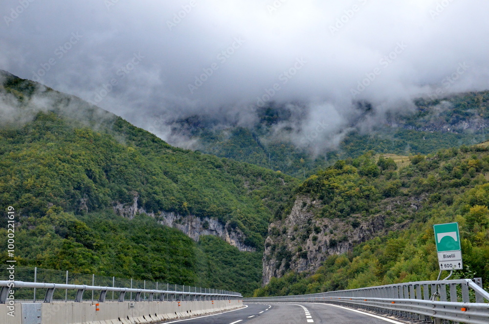 Autostrada A24 or Strada dei Parchi a highway located in the regions of Lazio and Abruzzo in Italy. This highway is also part of the E80 European route. Autostrada A24 or Strada dei Parchi a highway located in the regions of Lazio and Abruzzo in Italy. This highway is also part of the E80 European route.