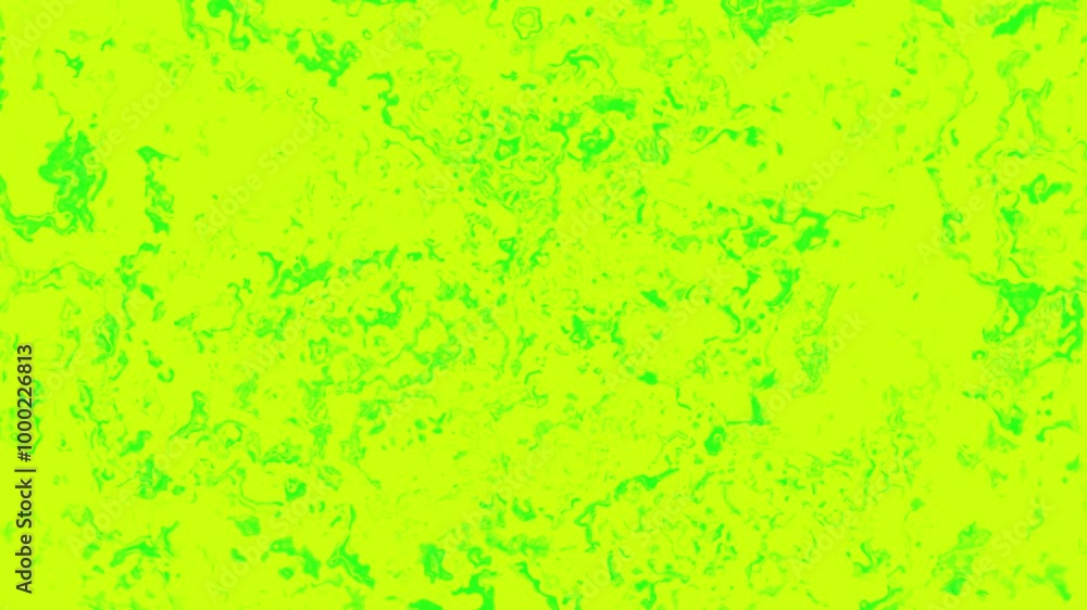 Marbling noise in green on yellow. Abstract background, transition or design element. Marbling noise in green on yellow. Abstract background, transition or design element.