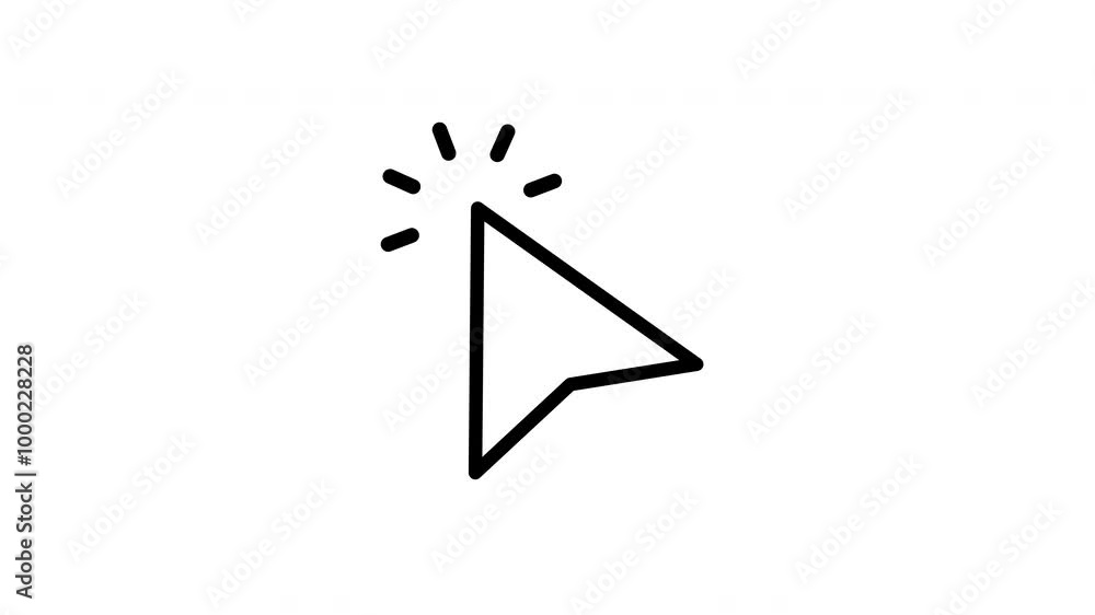 click animated icon click animated icon