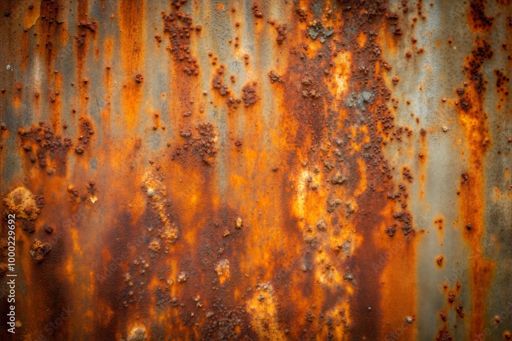 Close-up of rusty metal surface with varied texture Close-up of rusty metal surface with varied texture
