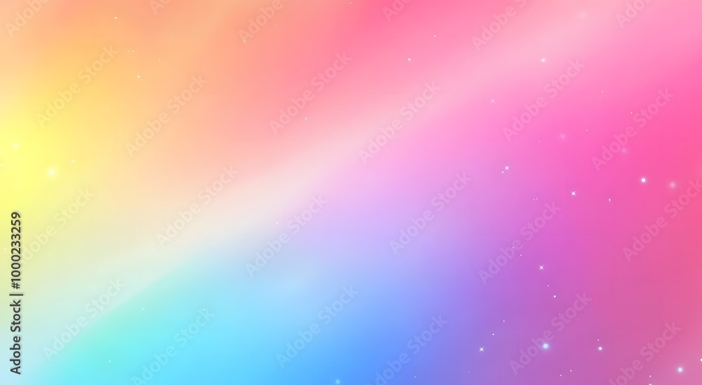 Fototapeta premium Abstract trendy colorful blurred background illustration, rainbow gradient color, gradient background