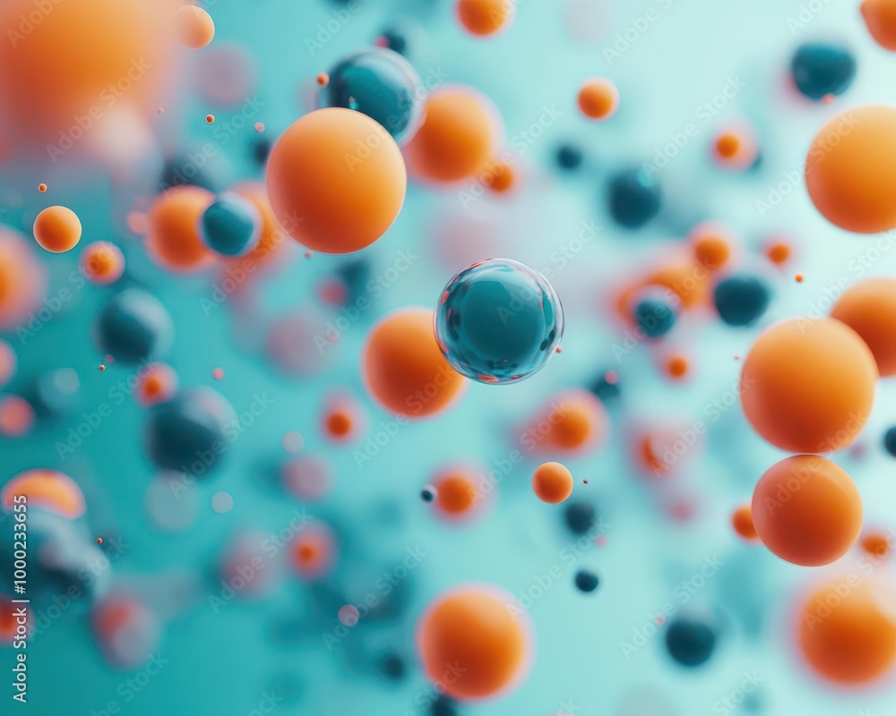 Digital rendering of nanoparticles in motion, representing innovations in fluid dynamics and nanotechnology Digital rendering of nanoparticles in motion, representing innovations in fluid dynamics and nanotechnology
