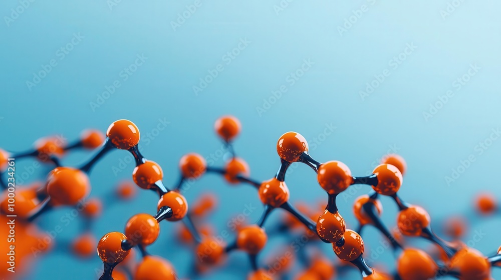 High-tech visualization of nanoparticles used in lightweight materials, representing innovations in manufacturing High-tech visualization of nanoparticles used in lightweight materials, representing innovations in manufacturing