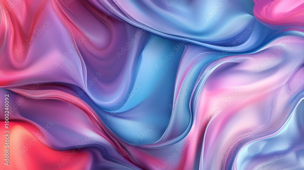 Obraz premium Abstract pastel patterns in ai art for modern interior design