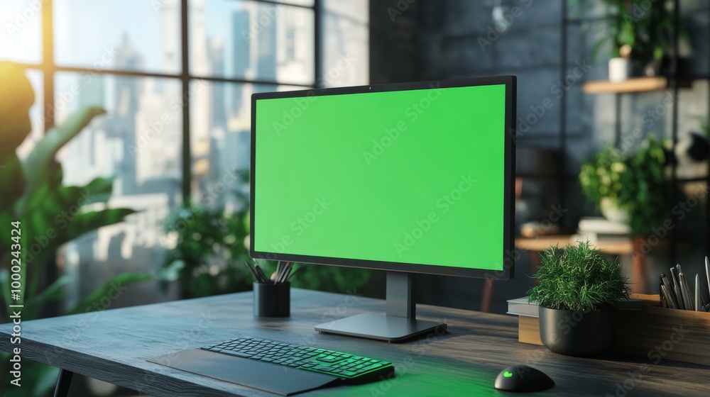Modern Home Office Workspace Modern Home Office Workspace