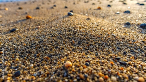 Full Frame Shot Of Beach Sand surface material background