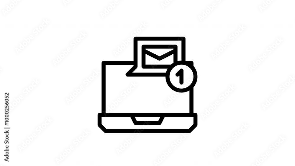 message animated icon message animated icon