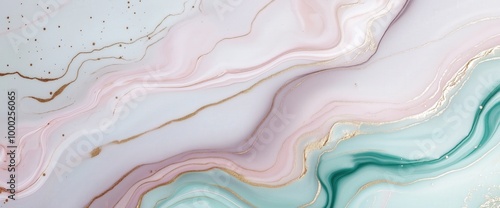 Pastel marble background with swirling patterns for spring designs