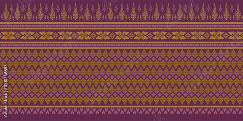 seamless pattern with stripes