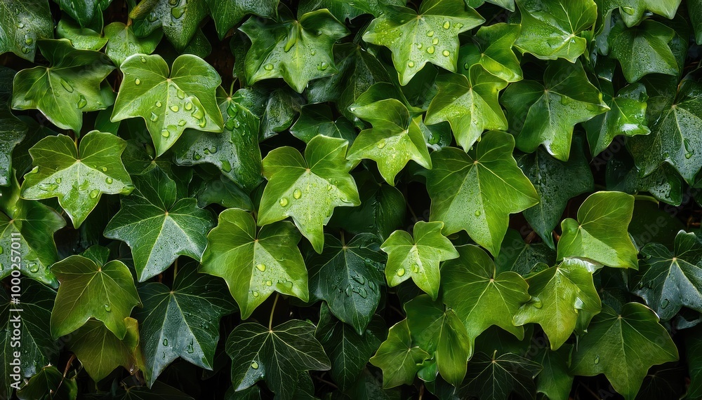 Close-up of lush green ivy Close-up of lush green ivy