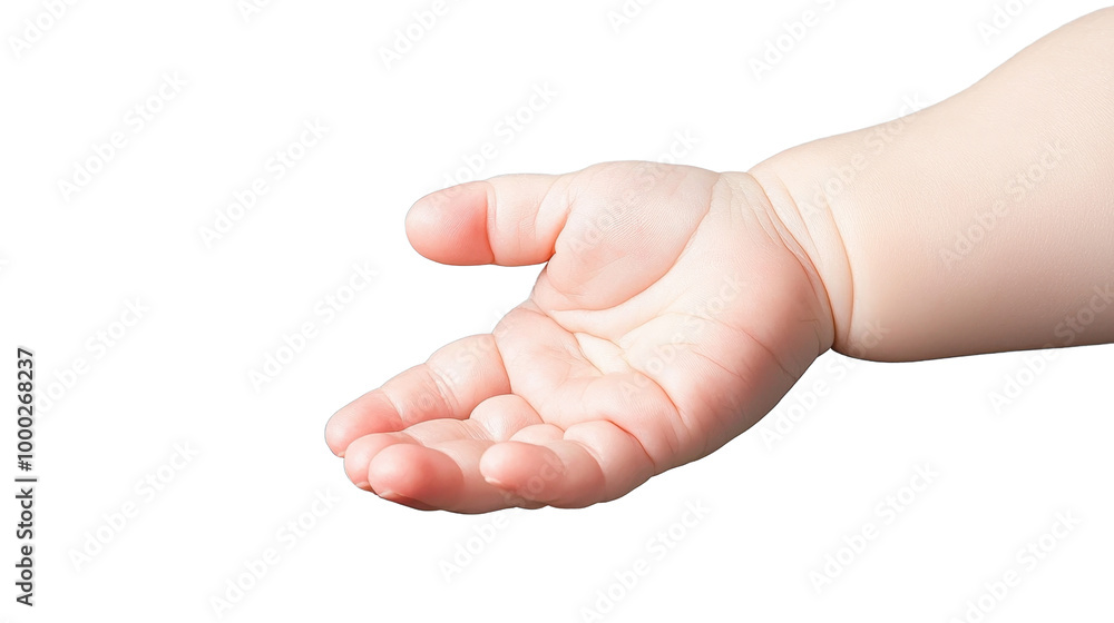 Tender Baby Hand Reaching Out for Connection Tender Baby Hand Reaching Out for Connection