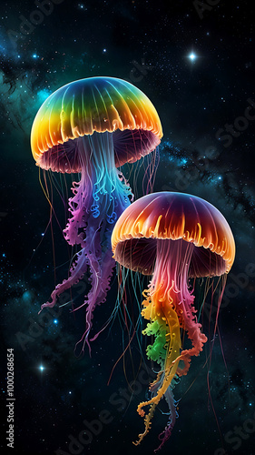 rainbow jellyfish