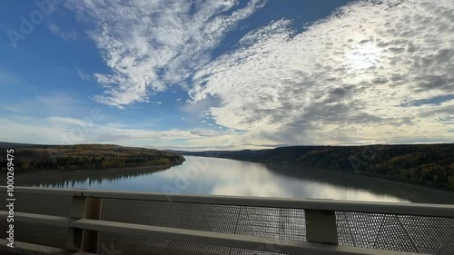 Fahrt über den Yukon River in Alaska