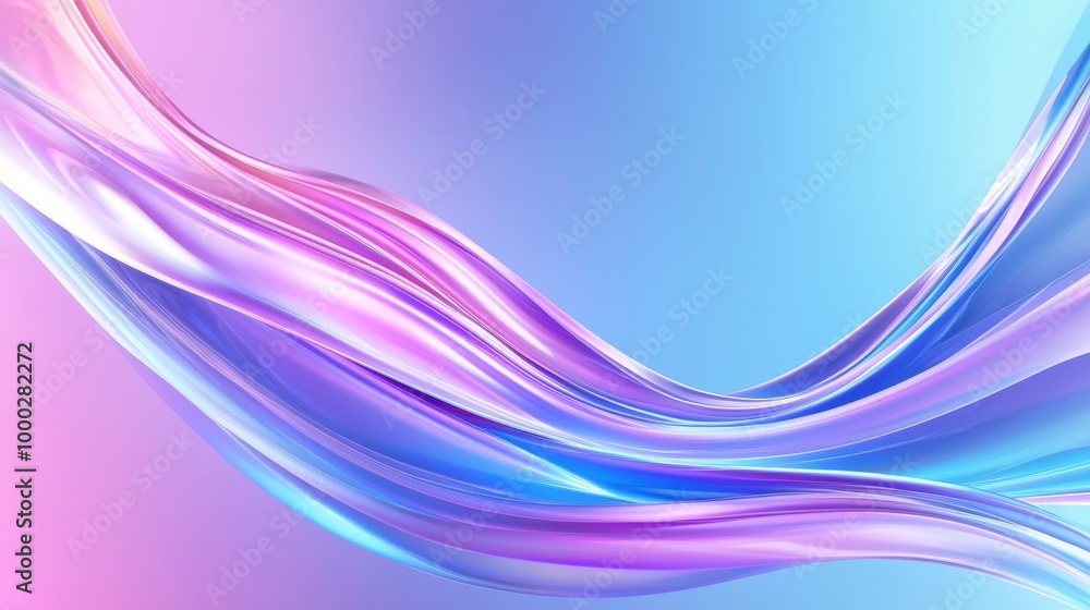 Obraz premium Decorative color gradient in dark blue and purple, grainy texture, abstract design on a web banner, and copy space