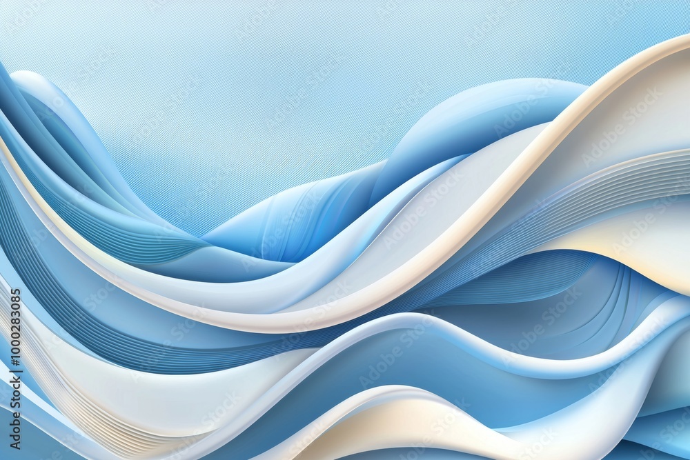 Obraz premium Gradient abstract background with blue, sky, ice, and ink