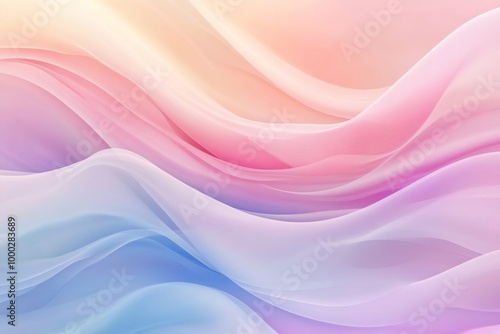 Smooth gradient pastel background, abstract colors, no objects