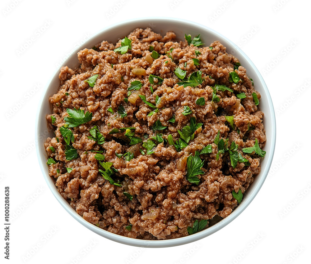Savoury Mince isolated on transparent background Savoury Mince isolated on transparent background